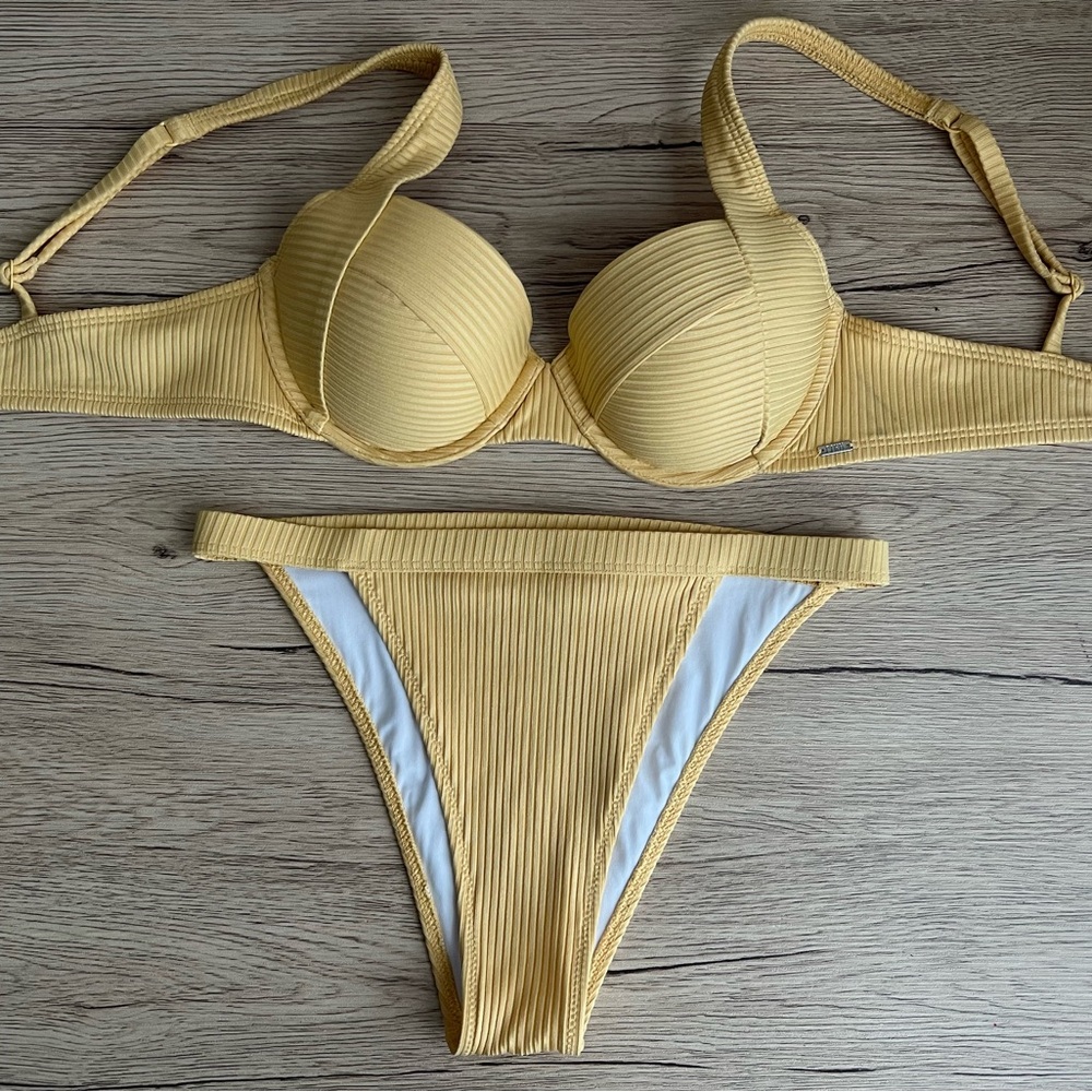 PINK Victoria’s Secret swim top and bottom